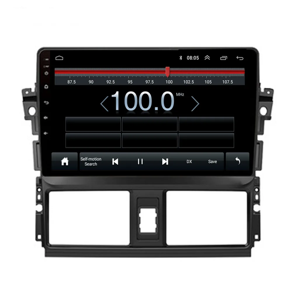 Автомобильный мультимедийный Dvd-плеер R-Way на Android с Gps для Toyota Vios/Yaris 2013 2014 2015 2016 2 ГБ