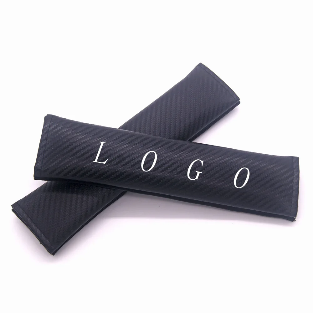 Чехол для ремня безопасности из углеродного волокна 2 шт. наплечная подкладка