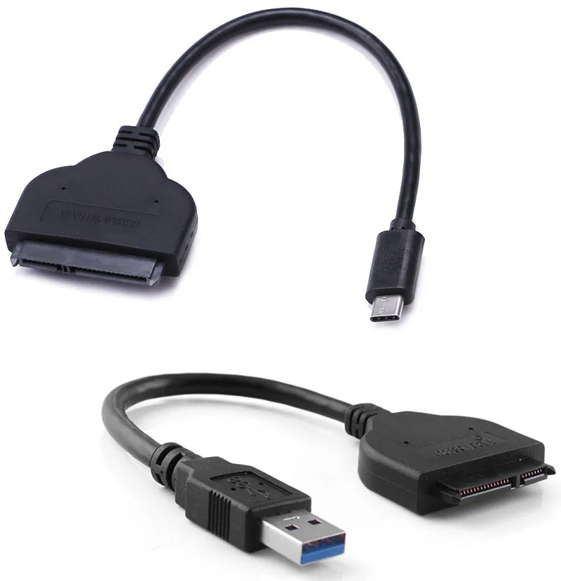 Type C USB 3 0 на SATA кабель 22pin TypeC шнур для передачи данных адаптер Macbook DELL ASUS PC Внешний