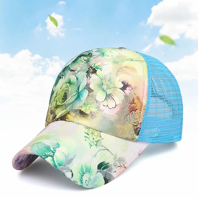 Женская Беговая шляпа Changable Floral для женщин быстросохнущая дышащая весенне-Летняя