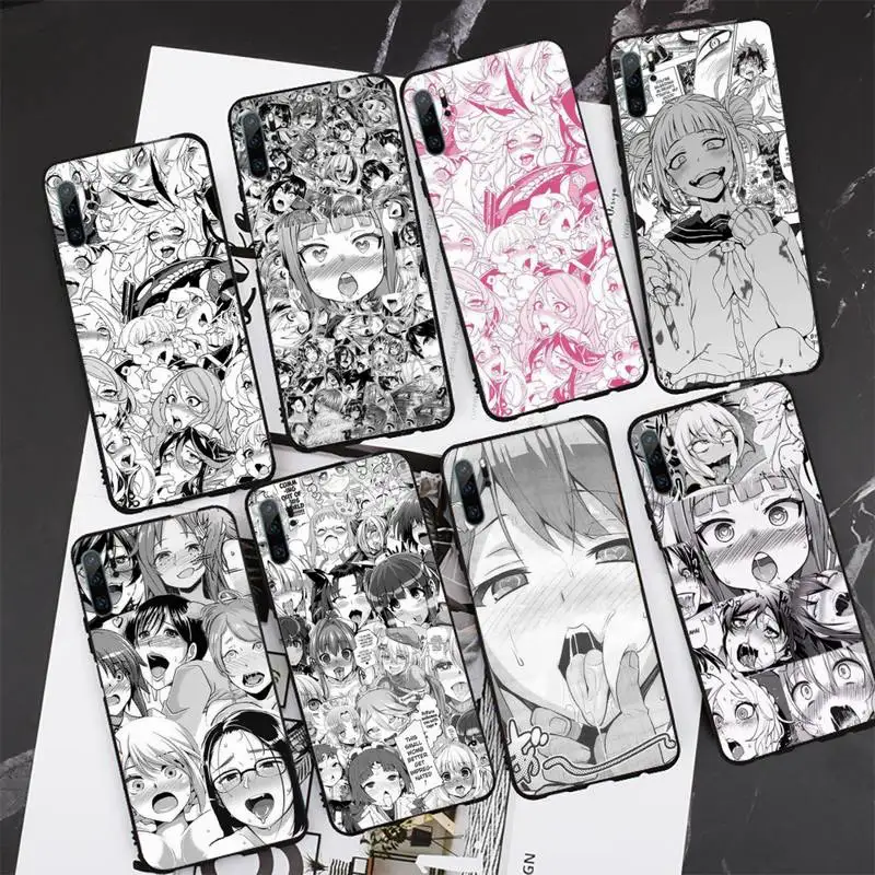 

Ahegao manga girl Phone Case for Xiaomi mi5x mi6 mi6x mia2 mi8 mi9 mi10 note2 note3 note10 pro max plus 10 lite cover