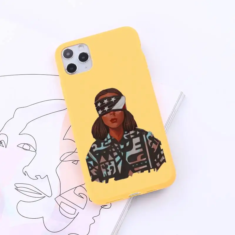 

Fashion tv Strange Things coque Phone Case Candy Color for iPhone 6 7 8 11 12 s mini pro X XS XR MAX Plus