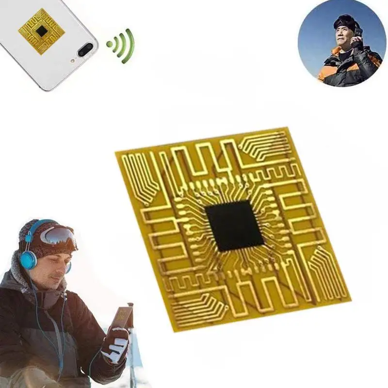 

Back Cell Phone Signal Enhancement Stickers Outdoor Phone Internet Signal Amplifier Mobile Booster Antenna X1Y1