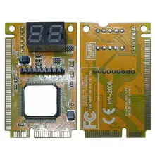 2-цифра Портативный компьютер PC Mini PCI-E LPC ноутбук анализатор тестер материнская плата печатная плата для отладки проверки диагностическая карта