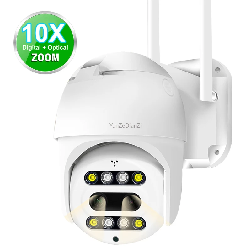 

Outdoor 10X CCTV 360 PTZ 1080P IP Camera Security Surveillance WiFi Camera Motion Detection Video Monitor Outside Kamera IP Cam