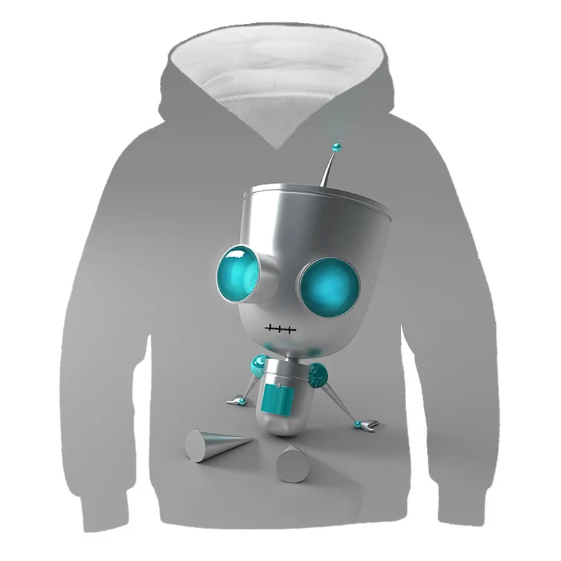 

Harajuku Loose Cute Tops Children Pullover Sweatshirts 2021 Autumn Winter New Fashion Casual Streetwear Kids Long-Sleeve Hooded