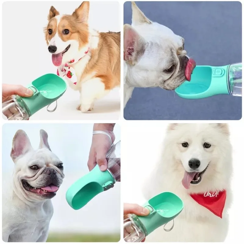

Portable Water Dispenser Outdoor Walking Puppy Travel Water Bottle for Dogs Cats