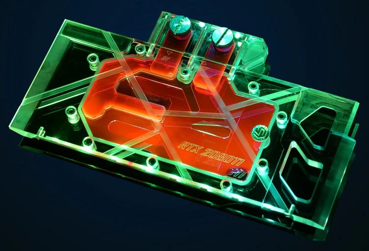 Syscooling water cooling GPU block full cover RTX 2080/2080Ti GPU water block