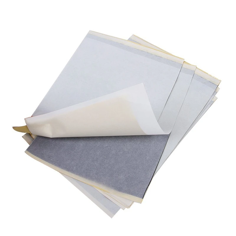 

10 Sheets Tattoo Thermal Carbon Stencil Transfer Paper & 1x Tattoo Stencil Stuff Tattoo Stencil Transfer Formula 125ML