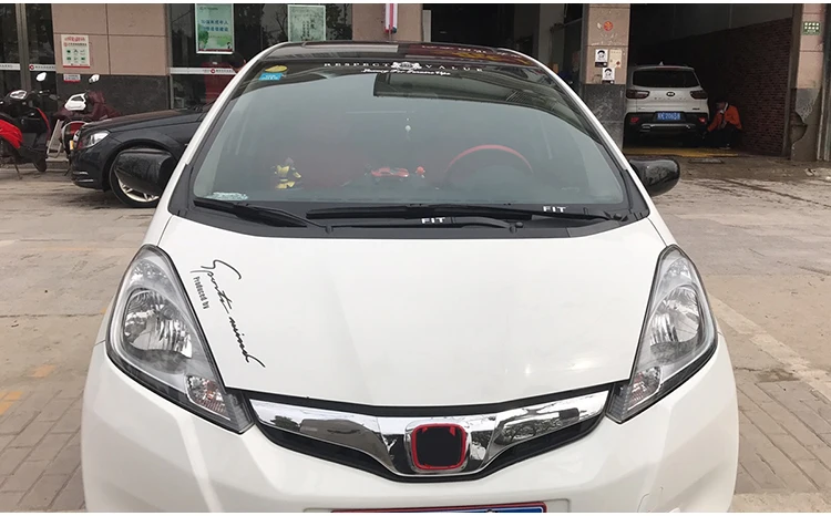 Внешнее, заднего вида Зеркало чехол для HONDA FIT JAZZ 2009 2010 2011 2012 2013 GE6 GE8 Зеркало заднего вида в виде ракушки