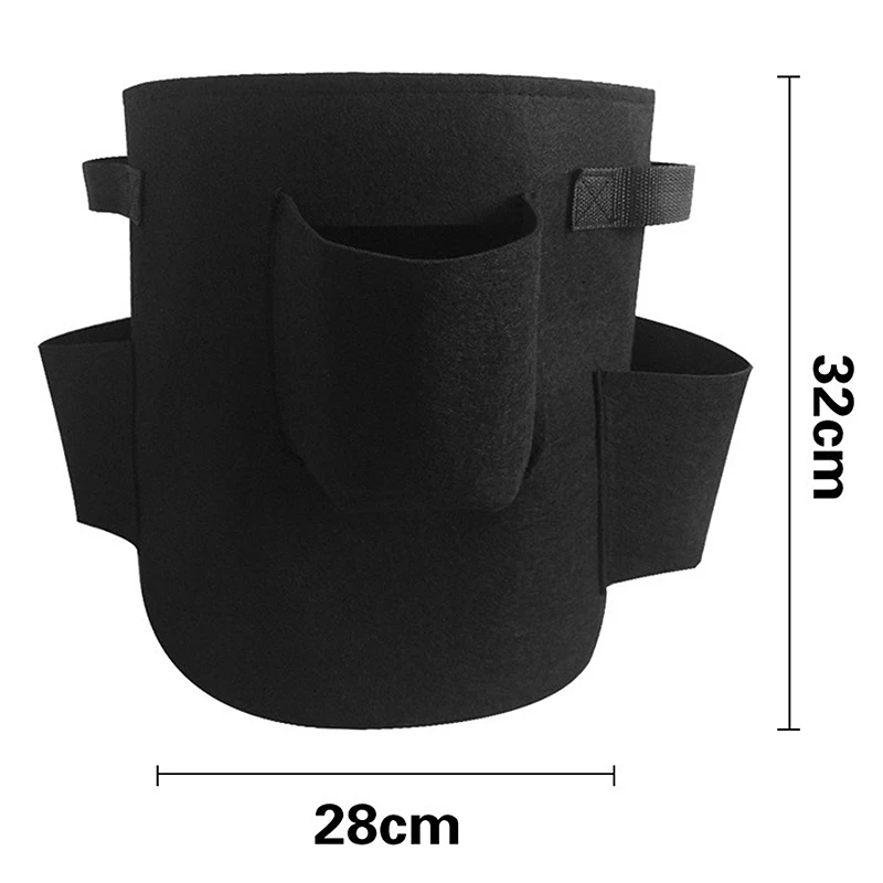 Мешки для выращивания клубники 5 галлонов сумка посадки уличная мешки цветов |