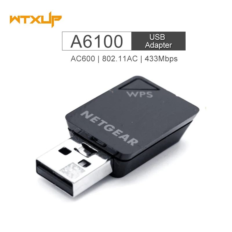 Ключ заглушка Wlan для NetGear A6100 MINI USB WIFI Wireless AC 433 Мбит/с AC600 порт Wi Fi WPS LAN сетевая карта