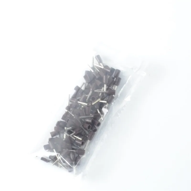 100 шт. набор трубных клемм 0 5-6 мм2 комплект изолированных трубчатых обжимной