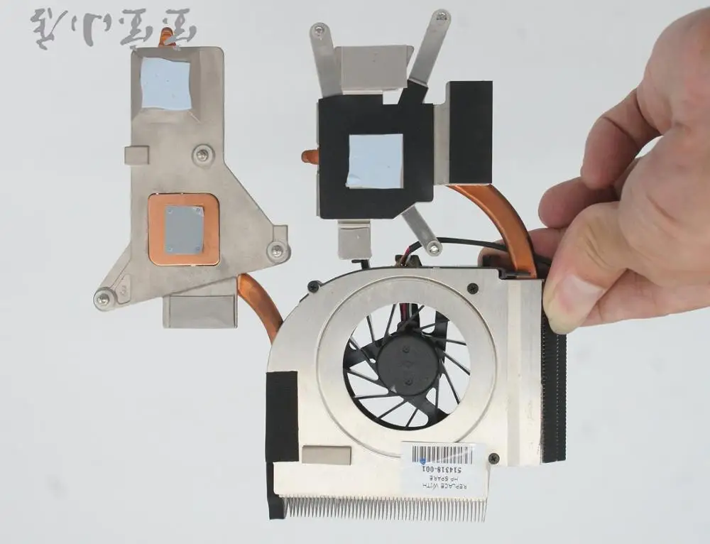 Новый кулер вентилятор/радиатор для струйного принтера HP Pavilion DV5 1000 DV5T DV6 1100 1200