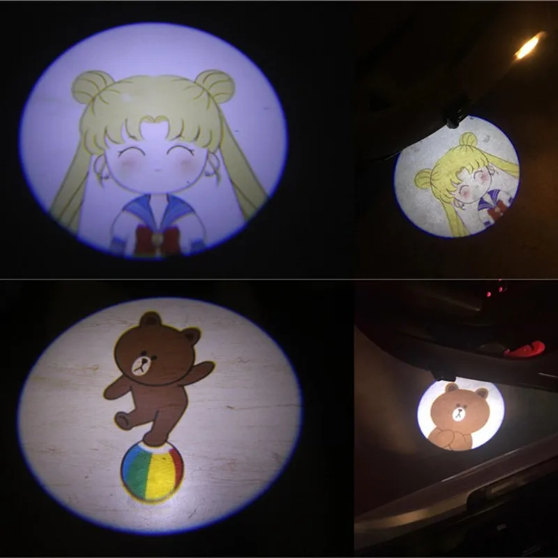 1 шт. светильник с логотипом автомобильной двери лазерный теневой для проектора