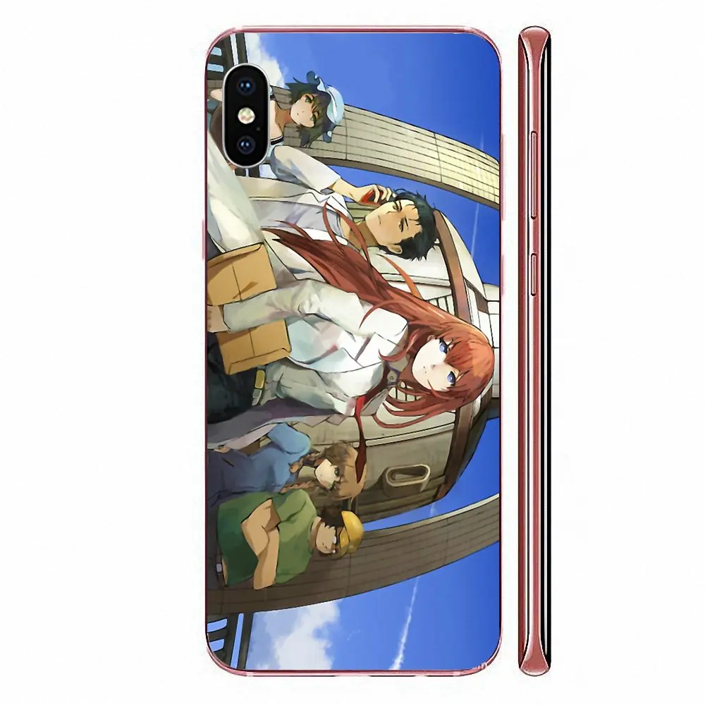 Простые Steins ворота аниме для Sony Xperia Z Z1 Z2 Z3 Z4 Z5 compact Mini M2 M4 M5 T3 E3 E5 XA XA1 XZ Премиум