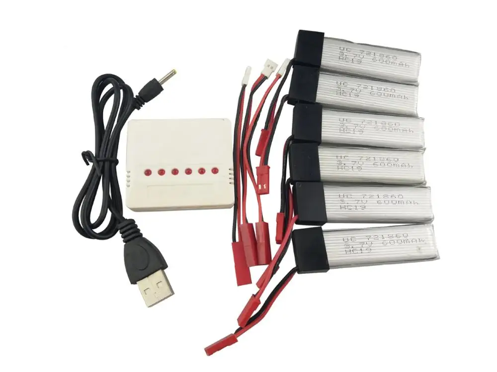Аккумулятор для вертолета wltoys V929 V939 V959 V212 udi rc U818A U817A 600 мАч | Игрушки и хобби