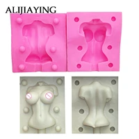 m1107 sexy woman body silicone soap candle molds cake cookie mold gum paste chocolate moulds fondant cake decorating tools