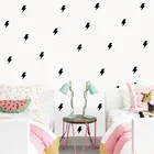 Наклейка на стену для детской комнаты, для мальчика, супер молния, декоративная наклейка для детской, спальни, домашний декор, DIY Детская Наклейка на стену