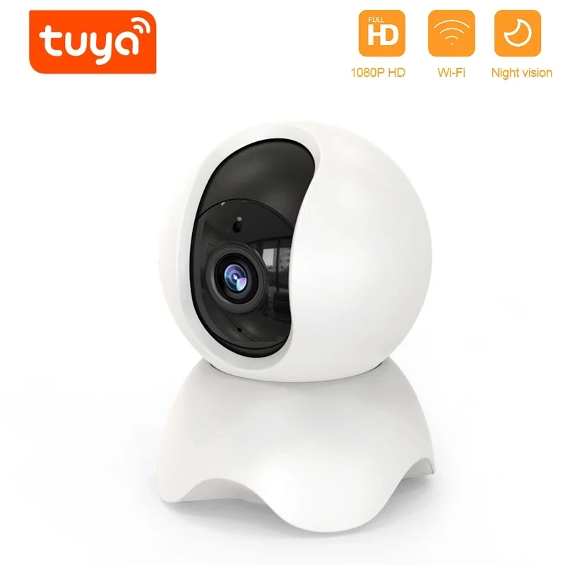

Indoor IP Camera WIFI Wireless Mini Baby Monitor Babyphone Camera Video Surveillance Indoor Tuya Smart APP Home Security Camera