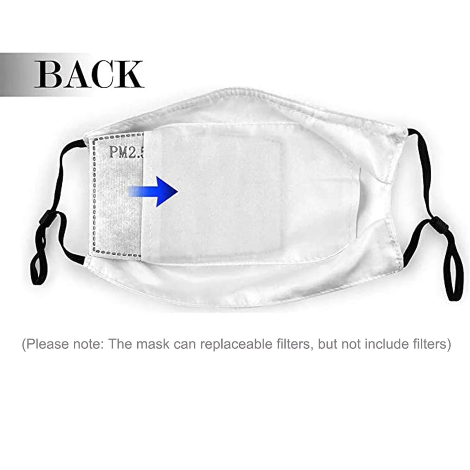 

5 Pack Adult's Mask 2021 Happy New Years Washable Mask Reusable for Protective Cotton Face Mask masque
