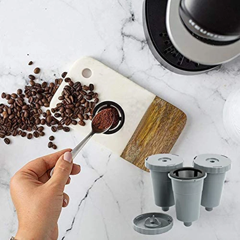 3 многоразовых чашки K для пивоварни Keurig 1 0 простые в использовании многоразовые