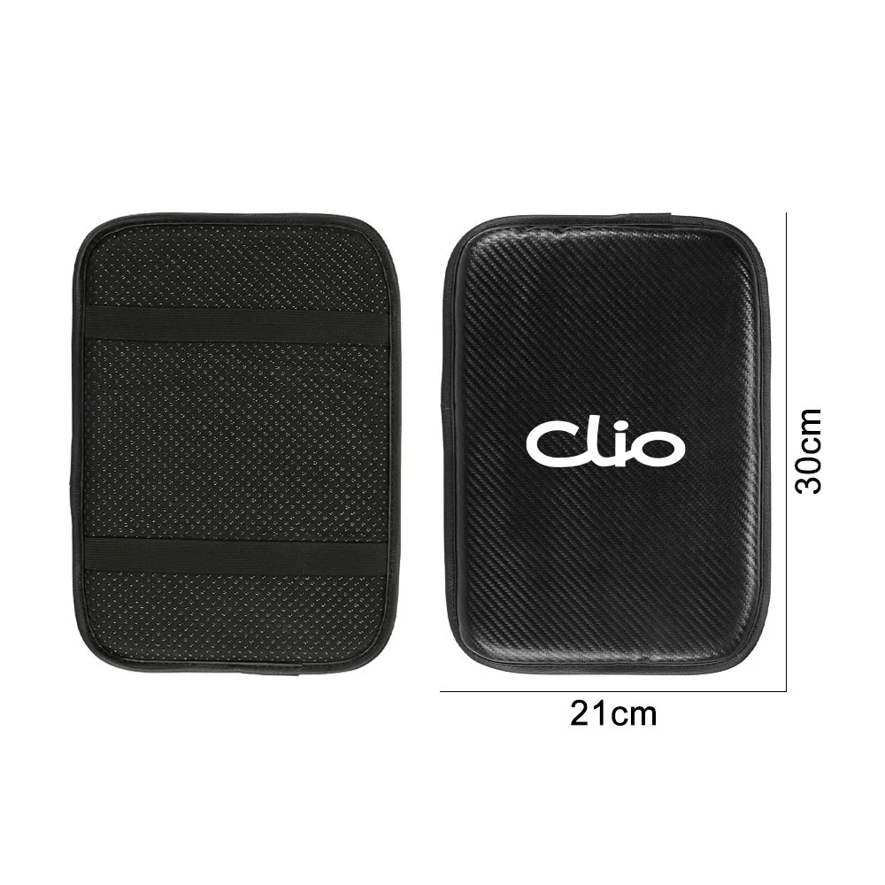 Кожаный Автомобильный подлокотник коврик для хранения чехол подушки Renault Megane Clio