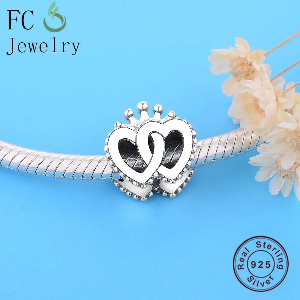 FC ювелирные изделия подходят для оригинальных планшетов двойных сердец короны