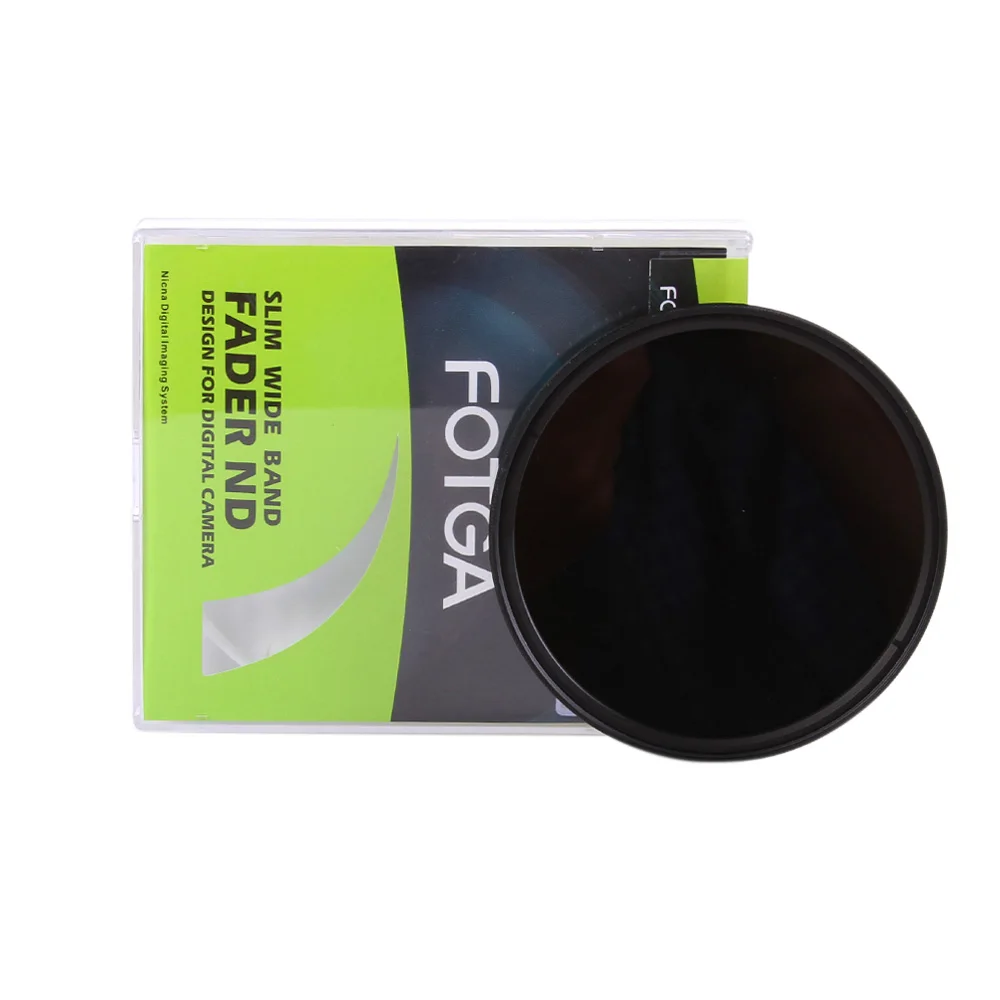 

Fotga 52mm Slim Fader Variable ND Filter Adjustable Neutral Density ND2 to ND400 Photography lens Accessories Photo Studio Video
