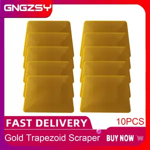 Виниловая пленка для очистки автомобиля, оконный скребок, 10 шт., скребок для очистки водой, наклейка, удаление мягкой резины, инструмент для автоупаковки A50