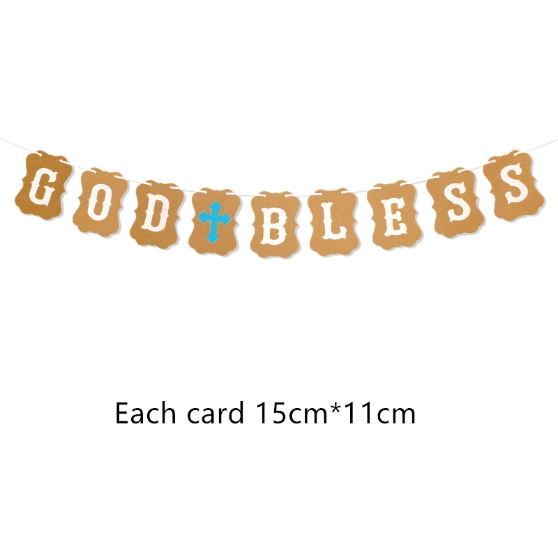 1set banner Новые воздушные шары из фольги, пасхальные латексные шары, крестины для первого причастия, евхаристские религиозные вечерние украшения Иисуса пятидесятника - Цвет: 1set banner