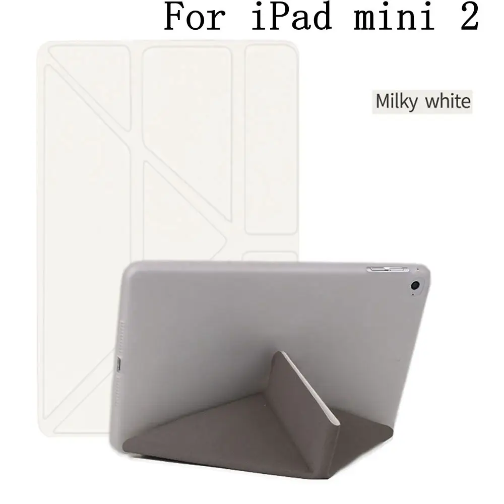 For iPad mini 2 Чехол Floveme для i Pad Air 2 Шелковый чехол для i Pad Mini 2 4 5 складной тонкий полный защитный чехол для i Pad Pro 9,7 12,9 - Цвет: For iPad mini 2
