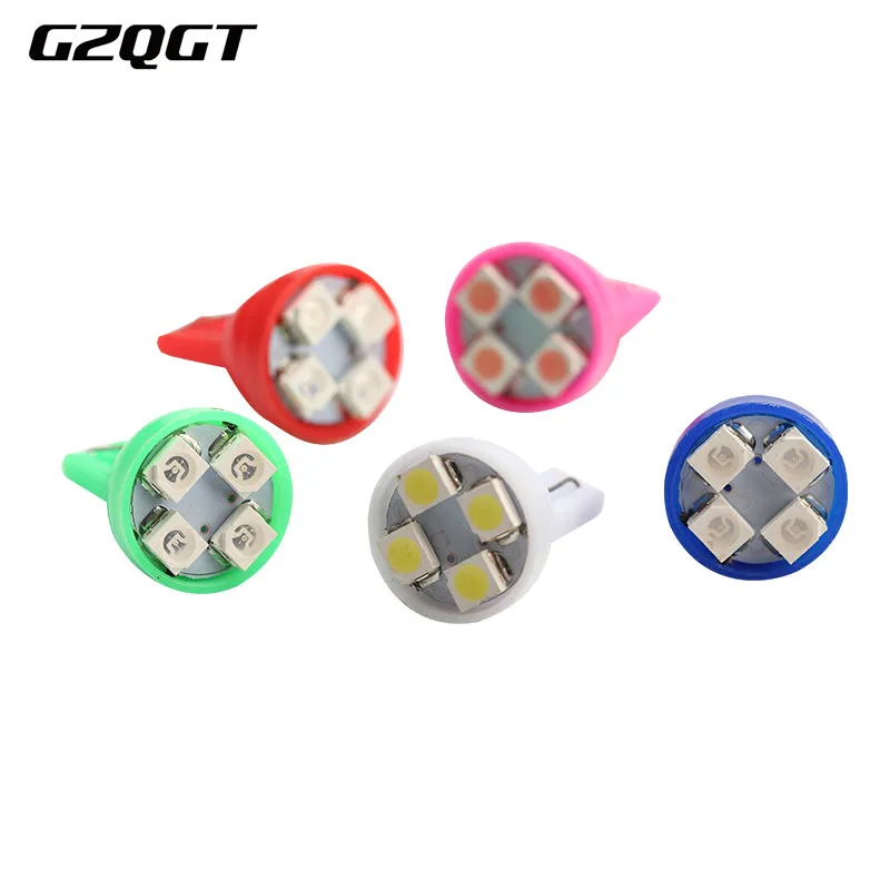 1000 шт. Оптовая Продажа T10 4LED 4SMD W5W 194 168 4 LED Smd 3528 1210 автомобильные клиновидные лампы