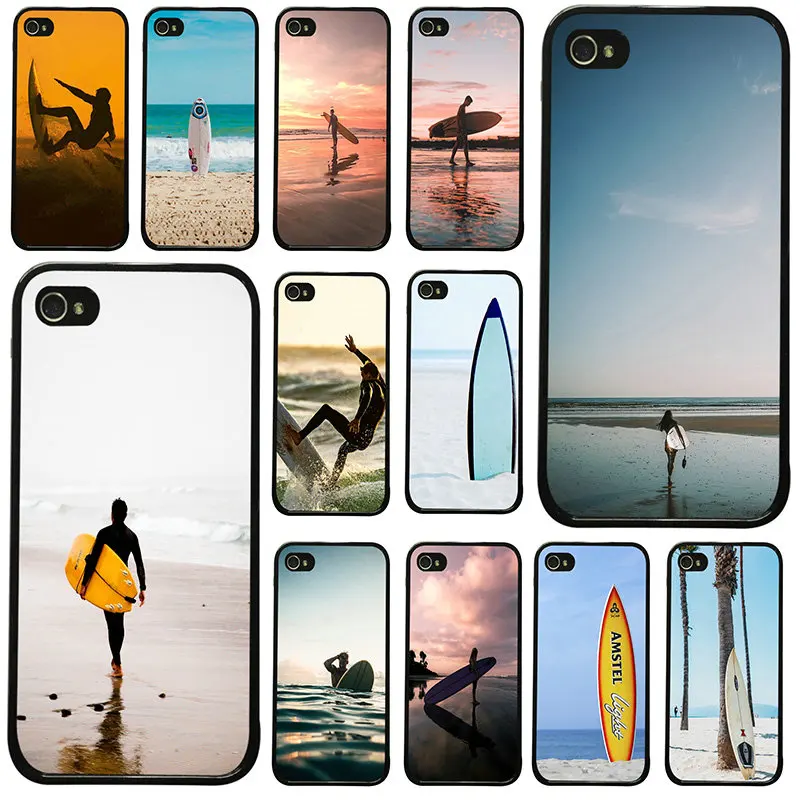 Доски для серфинга на голубом виндсерфинге Чехол мобильного телефона жесткий
