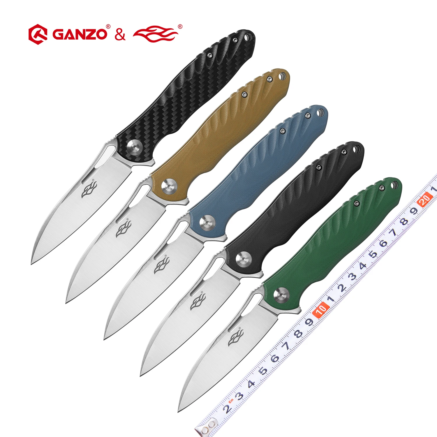 Фото Складной нож FH71 FBKNIFE Ganzo Firebird с клинком из стали D2 и рукоятью из G10 или карбонового волокна, карманный нож для выживания, EDC-инструмент для активного отдыха №1