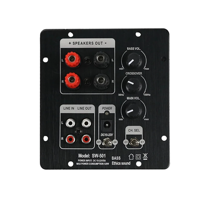 

Новый цифровой усилитель мощности TPA3118 60W + 30Wx2 2,1 HIFI с выходом 2.0