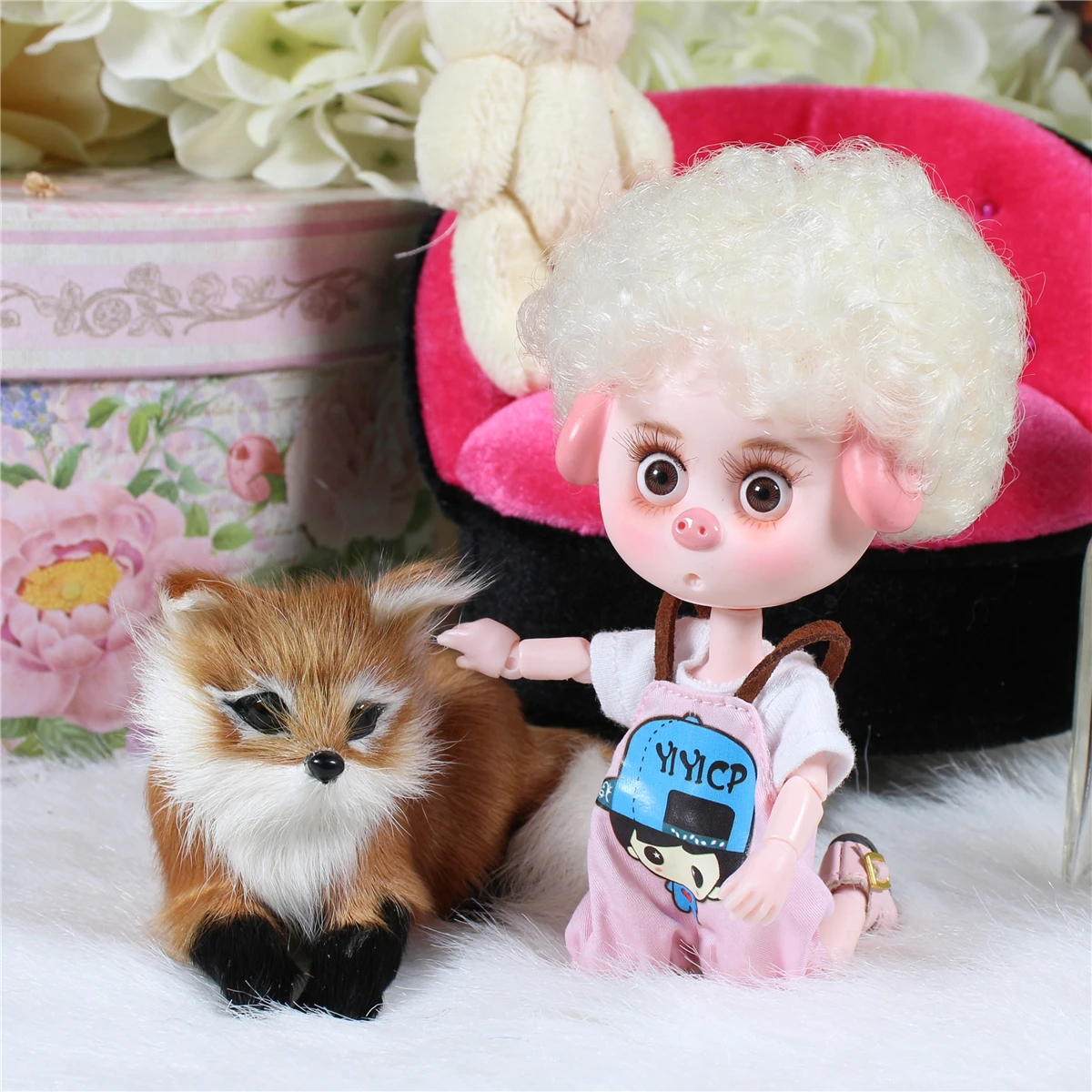 Фея мечты 1/12 BJD DODO игрушки куклы кудрявые волосы одежда обувь 14 см мини кукла