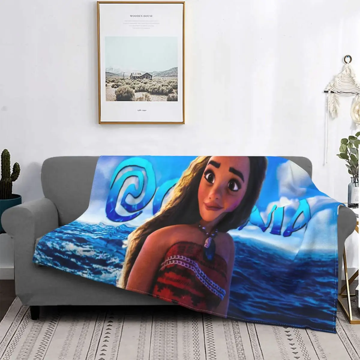 

Moana-colcha de verano a cuadros para niños, edredón a cuadros, ropa de cama, esponjosa, manta de verano, 701