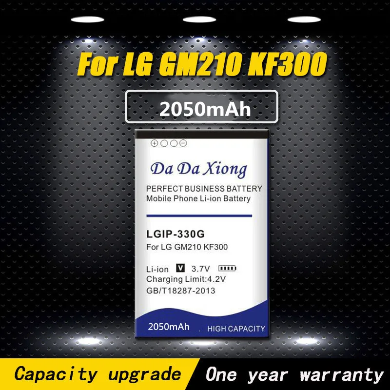 

New High quality 1600mAh LGIP-330G LGIP330G Battery use for LG GM210 KF240 KF245 KF300 KF305 KF330 KM380 Phone +Free shipping