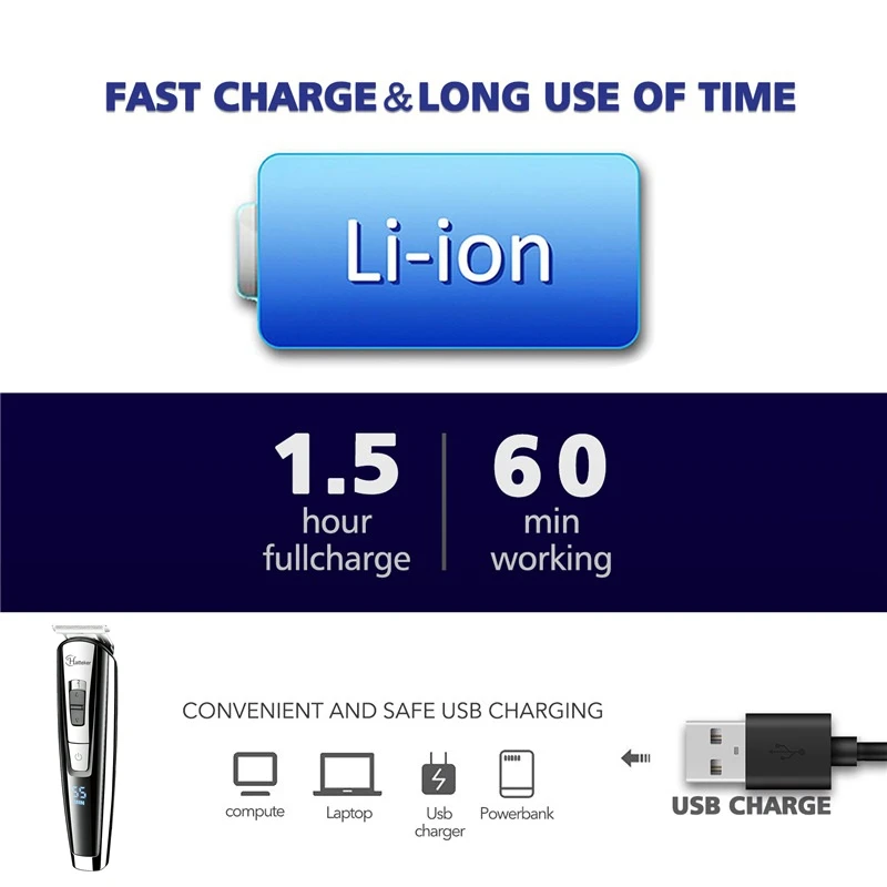 Профессиональный Многофункциональный триммер для волос мужчин набор ухода за