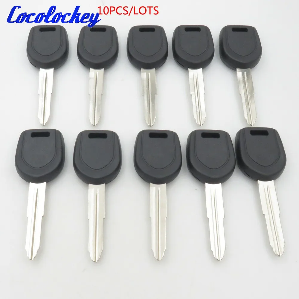 Cocolockey 10 шт./лот ключ транспондер для MITSUBISHI Colt Outlander Mirage Pajero без чипа внутри правого