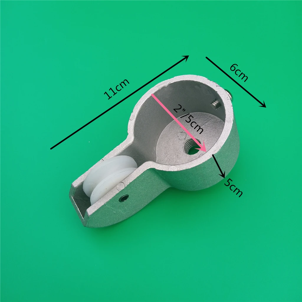 Литой алюминиевый флагшток грузовик шкив 2 &quotгрузовик крышка запасные части