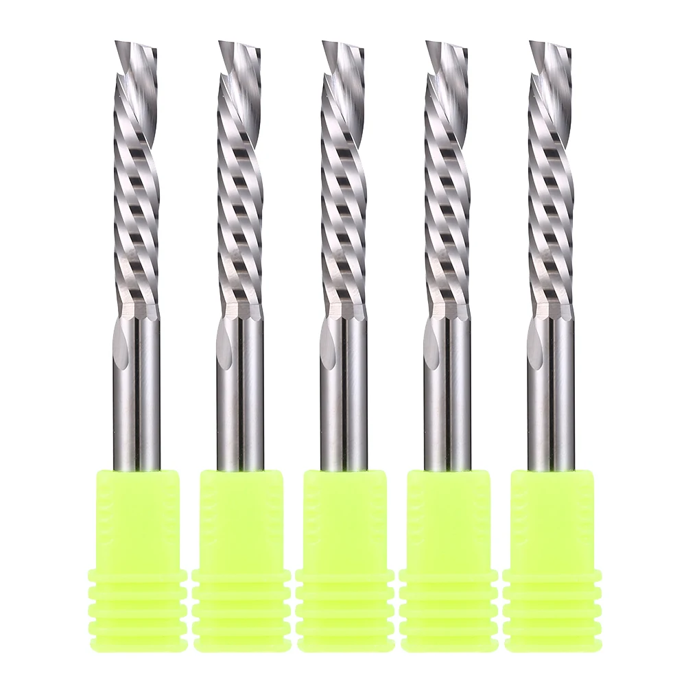 値段 CNCフライス工具用にカットされた単一のスパイラルフルートカーバイド,6x32x60l,20個