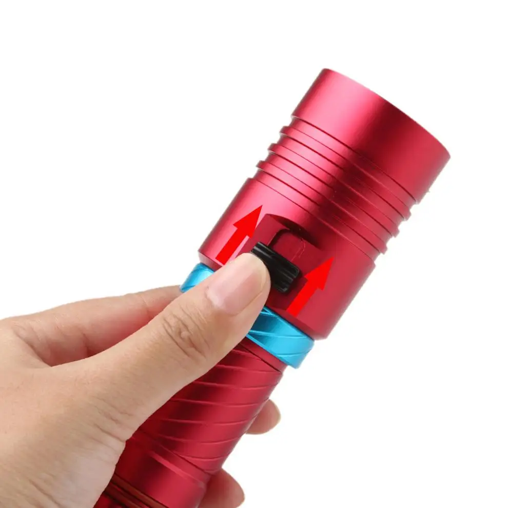 

Diving 100m XM-L2 Flashlight Underwater LED Light Magnetic Switch Waterproof Flash Light Torch by 18650 or 26650