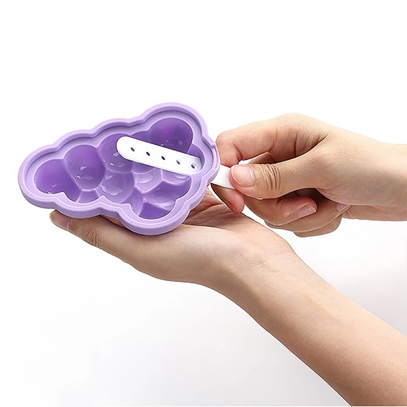 

Norbi Ice Cream Mould Silicone DIY Rockets and Flying Saucers Food Safe DIY Freezer Ice Homemade Dessert Popsicle Molds 2021