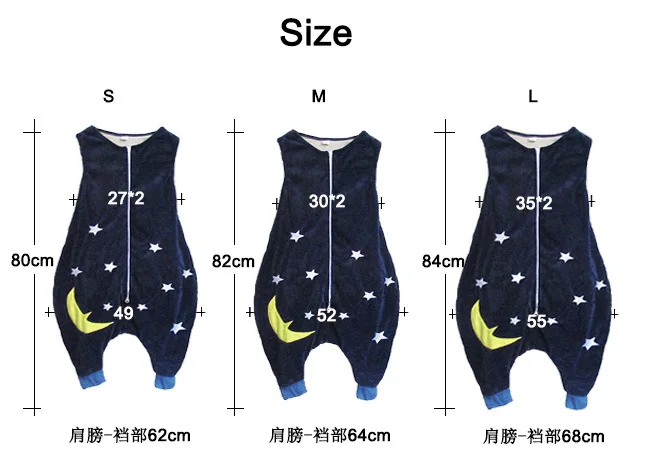 Детский спальный мешок без рукавов с героями мультфильмов хлопковый для