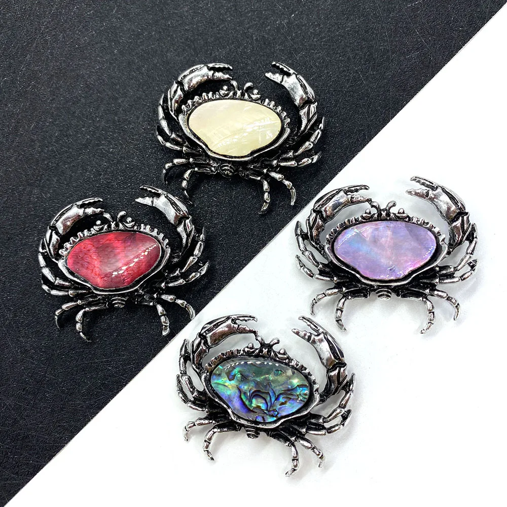 

Exquisite Natural Shell Pendant Abalone Shell Mother-of-pearl41x57mm Shell MakingDIY Necklace Accessories Pendant Making Jewelry