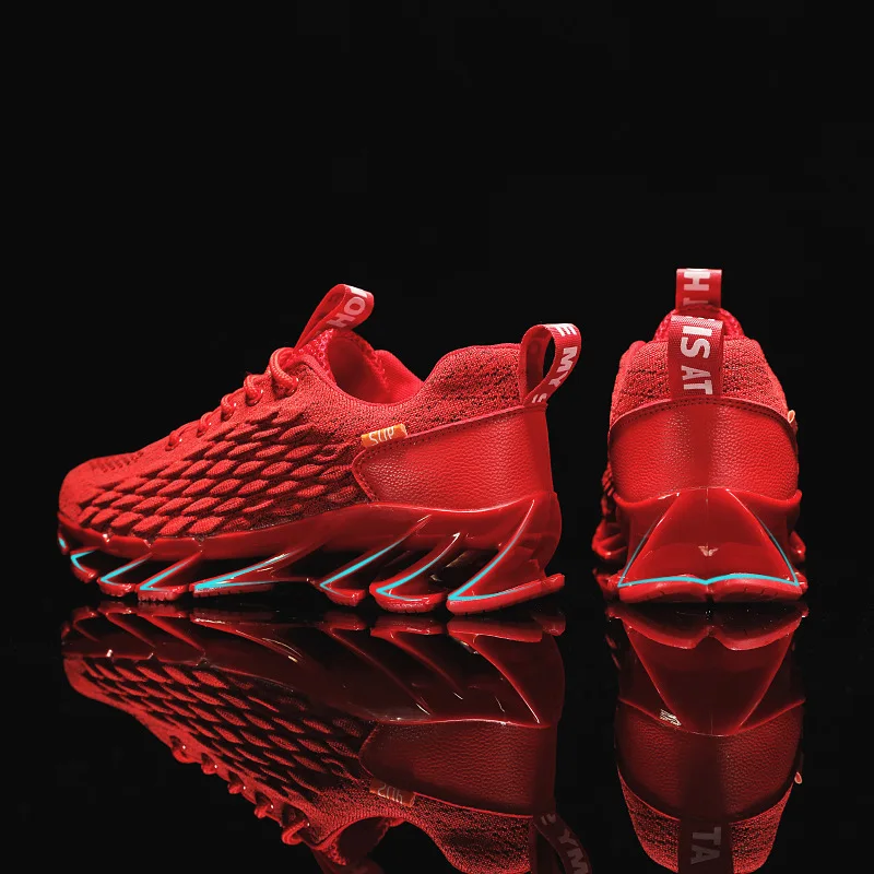 

Hot selling blade men's shoes 2020 new summer fish scale leisure sports shoes