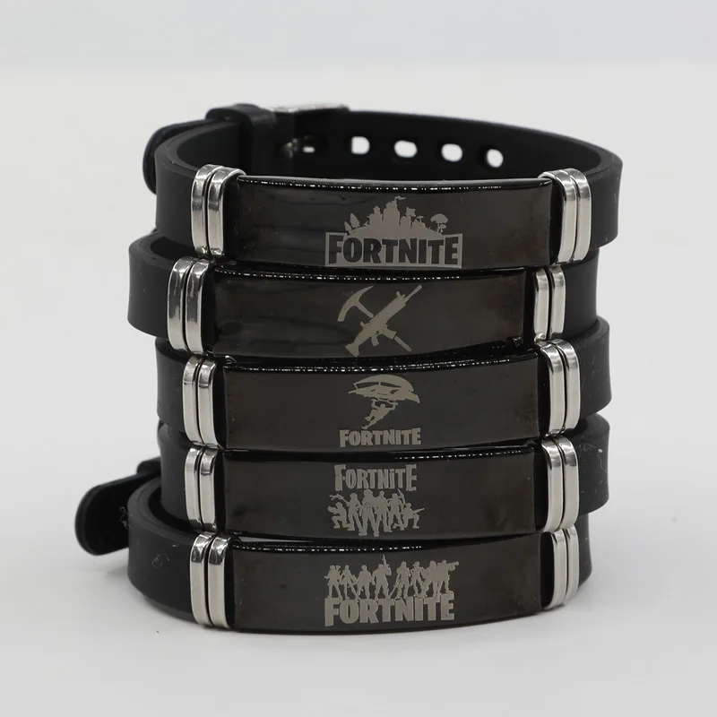 Игра Fortnite кожаные мужские браслеты крепость ночь украшения аксессуары Diy битва