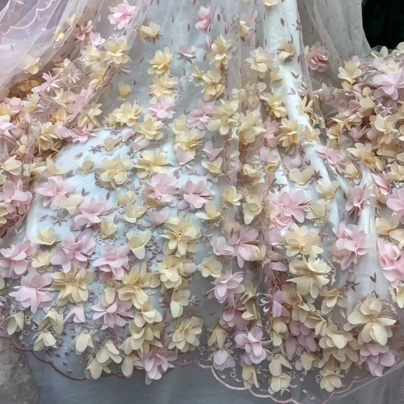 Высококачественная африканская кружевная ткань с вышивкой тюль сетка кружево